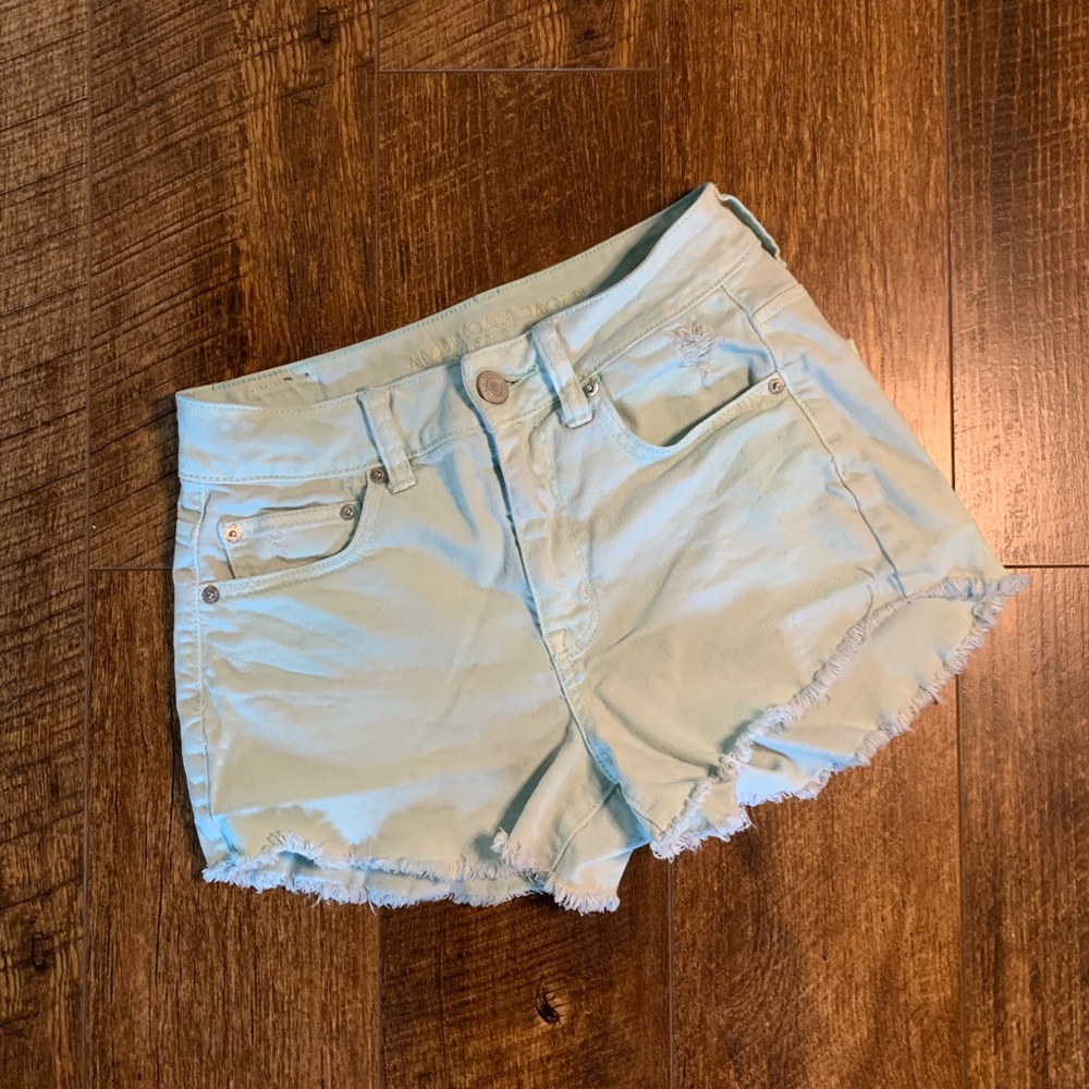 American Eagle Mint Green Shorts